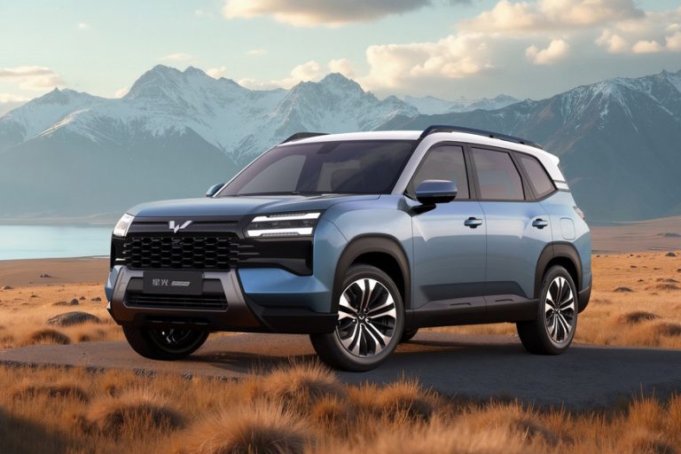 GM и SAIC представляют новый кроссовер Wuling Starlight 560: что известно о новинке?