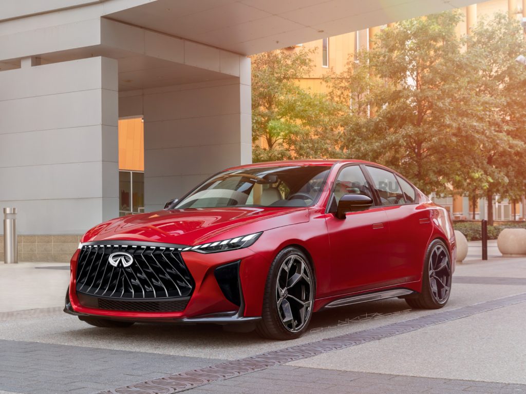 Новый седан Infiniti Q50: будущее возвращается