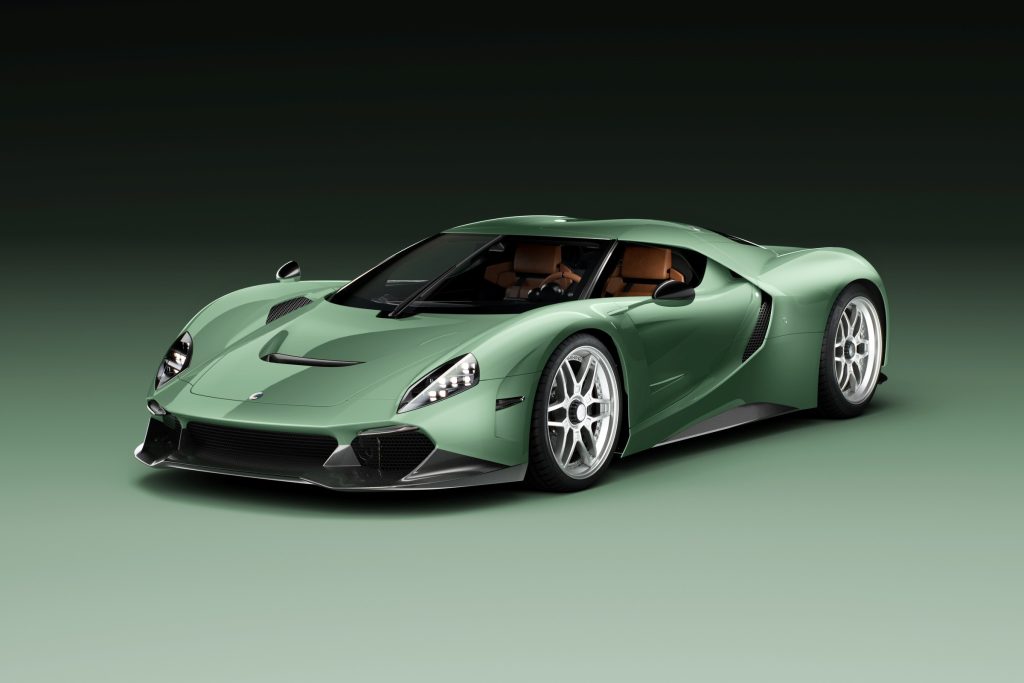 Capricorn 01 Zagato: Эпоха аналоговых суперкаров с мощным V8