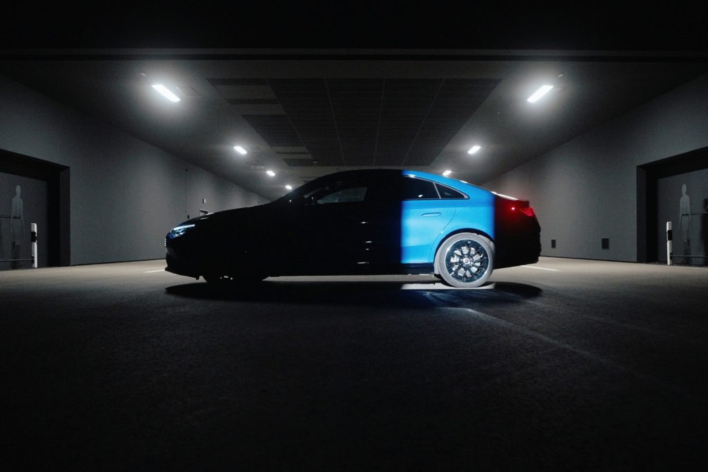 Новый центр испытаний светотехники на головном автополигоне Mercedes-Benz
