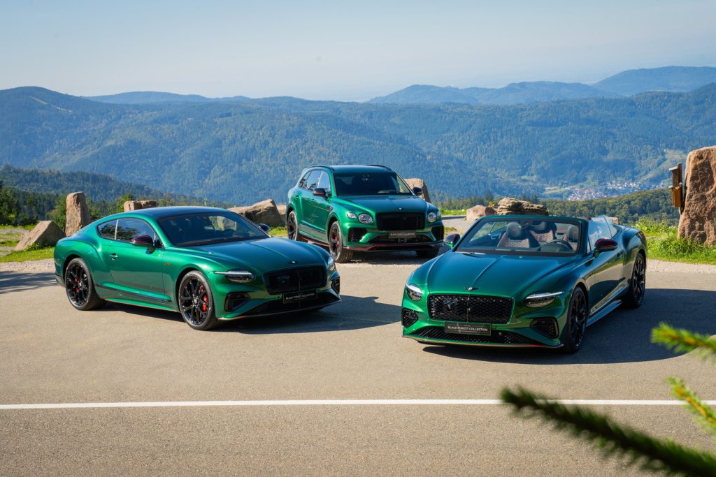 Специальные версии Bentley: Вдохновение из черного леса