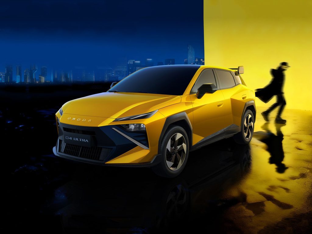 В авангарде кибер-стиля: новая версия кроссовера Omoda 4 Ultra