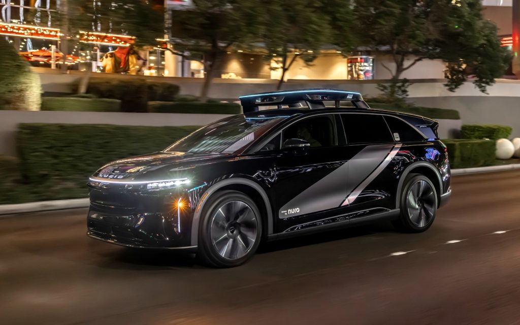 Новая эра роботакси: Lucid, Nuro и Uber на CES