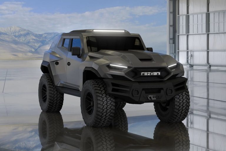 Новый Rezvani Tank: Полное раскрытие, обновлённый дизайн и мощные характеристики