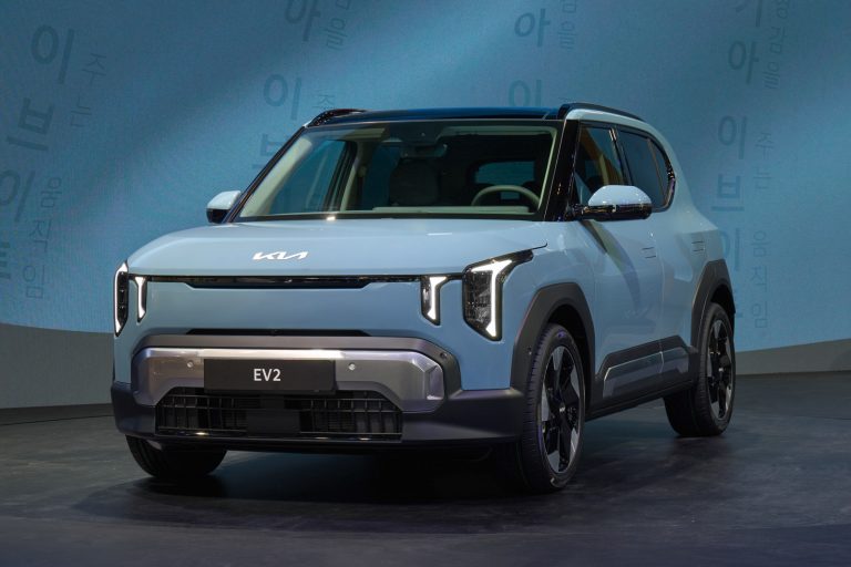 Секреты нового кроссовера Kia EV2: стиль, технологии и батареи