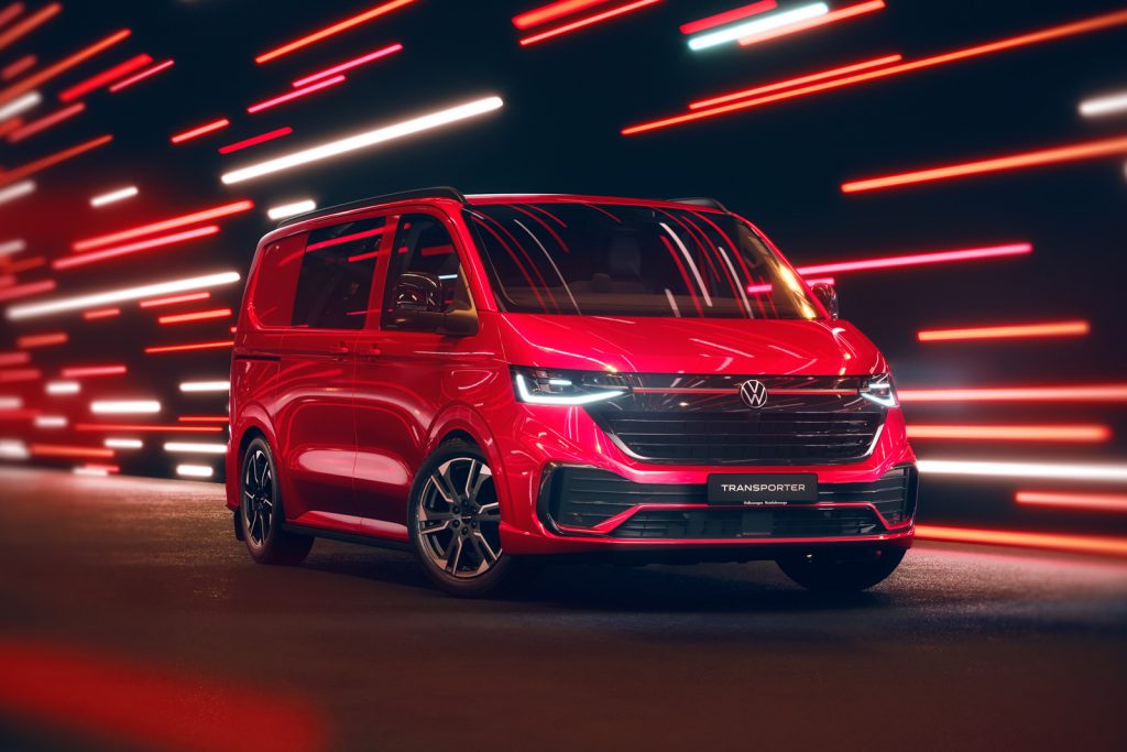 Новый Volkswagen Transporter Sportline: Спортивный Дизайн и Технологии