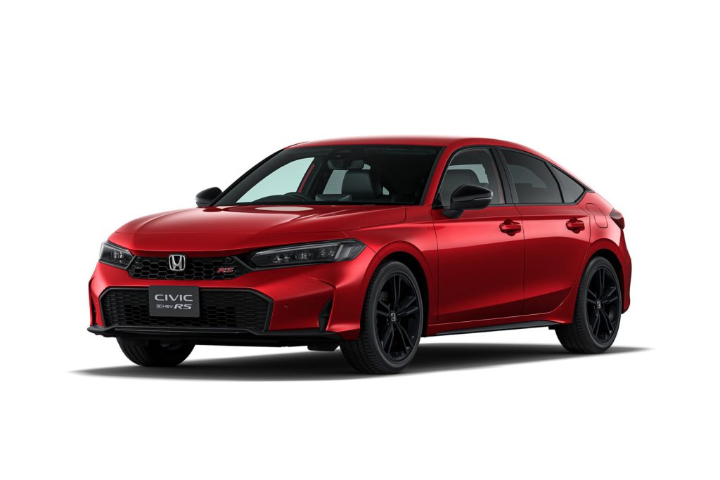 Honda запускает продажи нового Civic e:HEV RS в Японии
