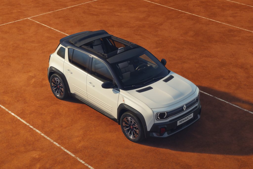 Renault 4 Roland-Garros: Икона стиля на фоне теннисного турнира