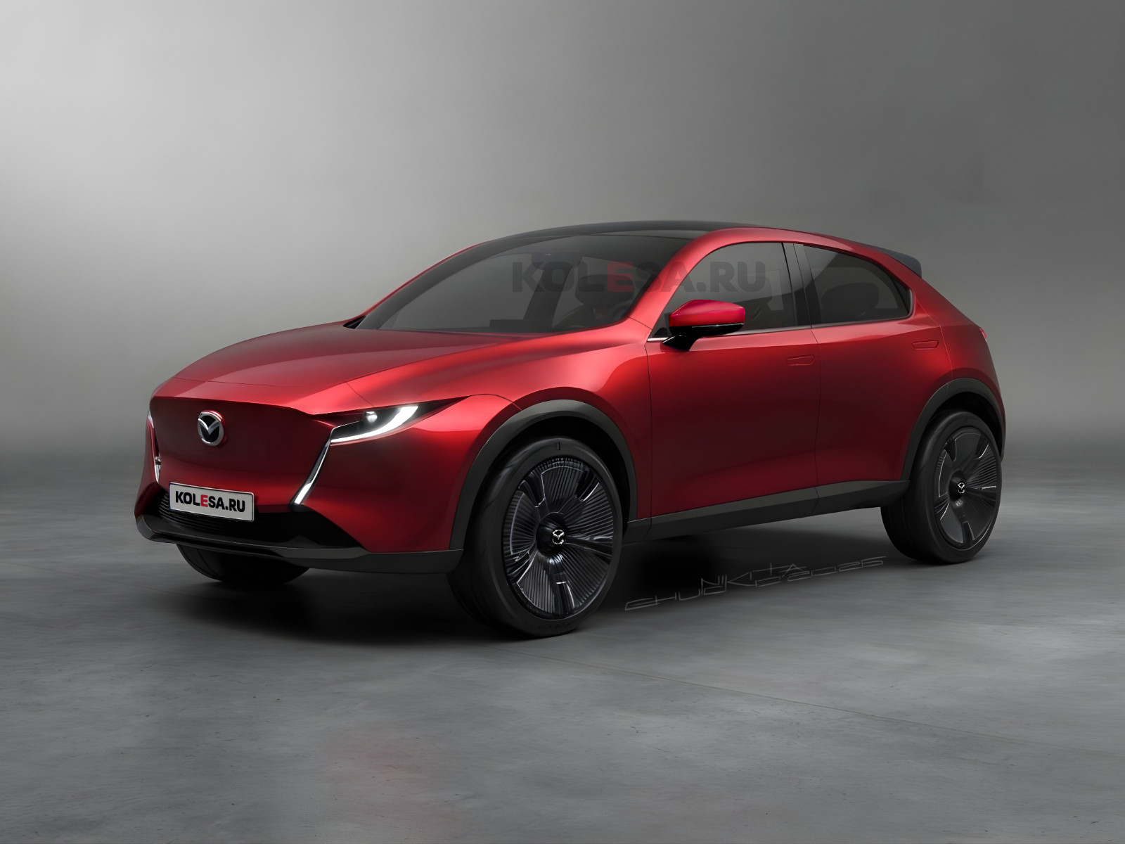 Новый кроссовер Mazda CX-3: Первые Изображения и Ожидания