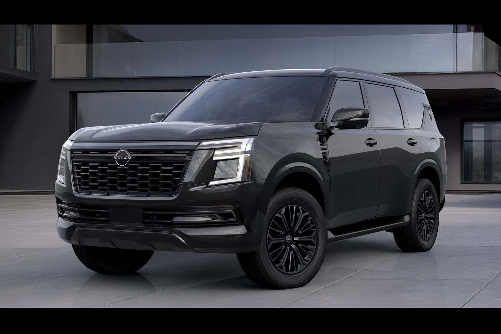 Новая затемнённая версия внедорожника Nissan Armada