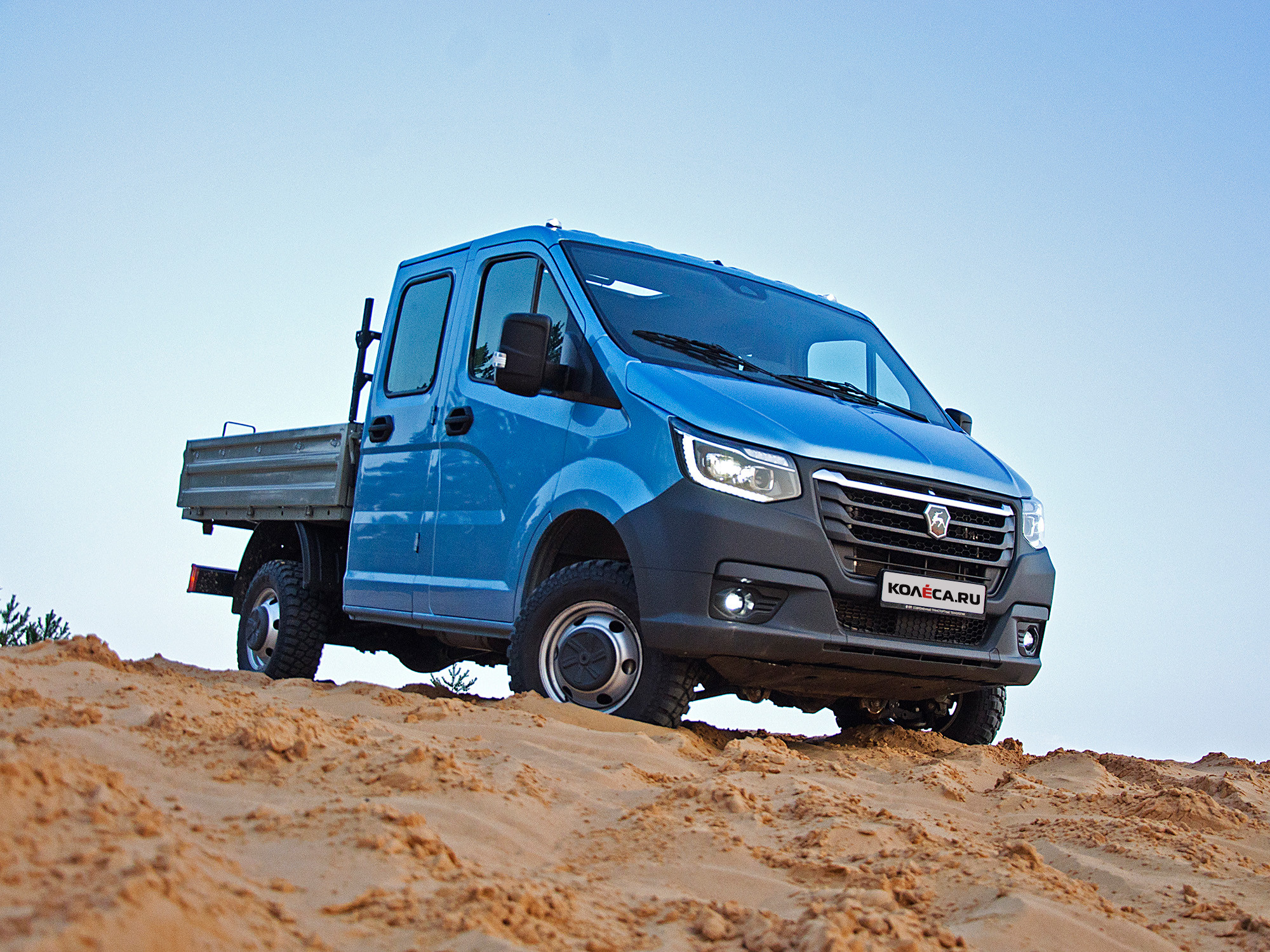 Тест-драйв Газели NN 4×4: По полям и по лугам