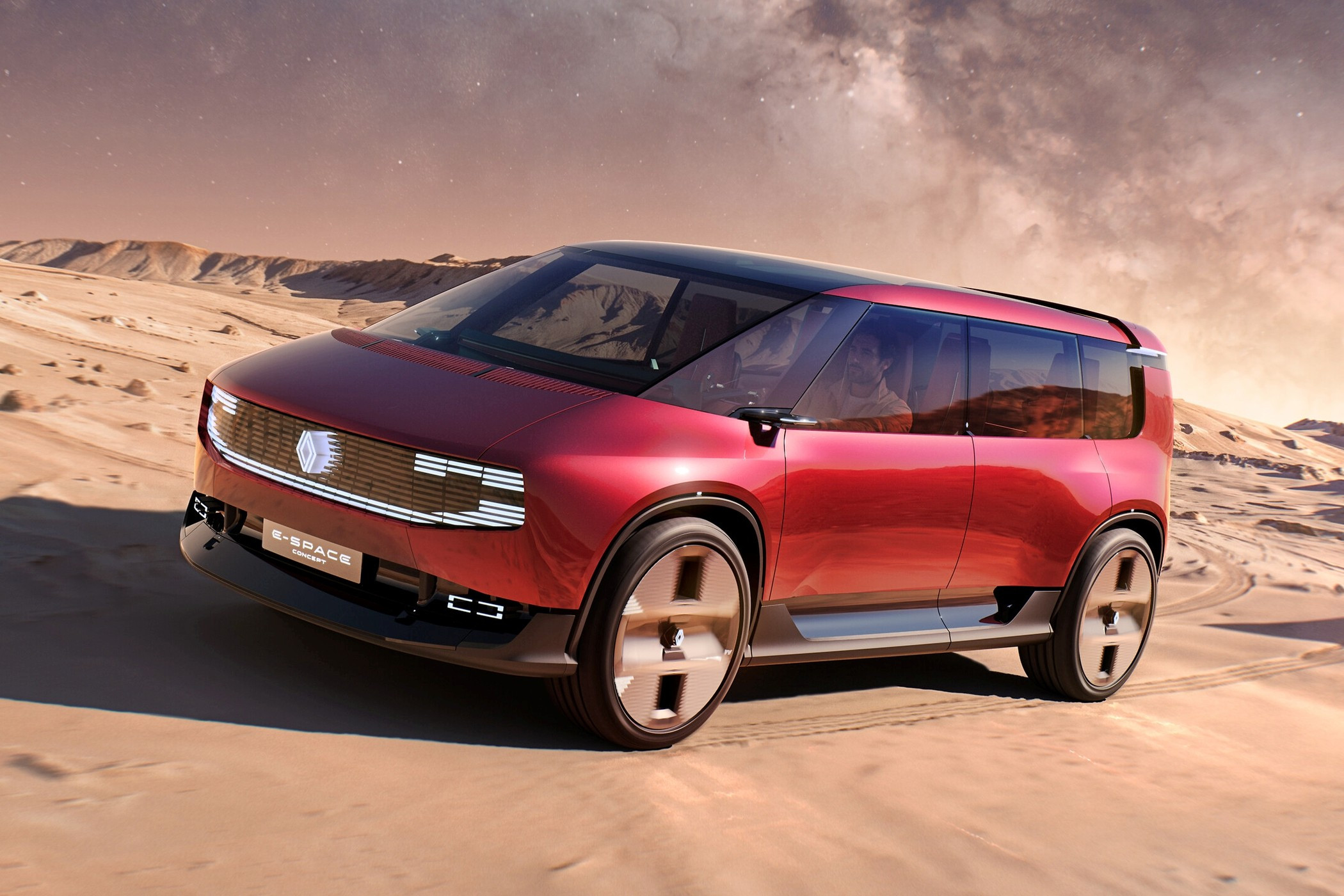Renault E-Space Concept: Возрождение Легендарного Минивэна