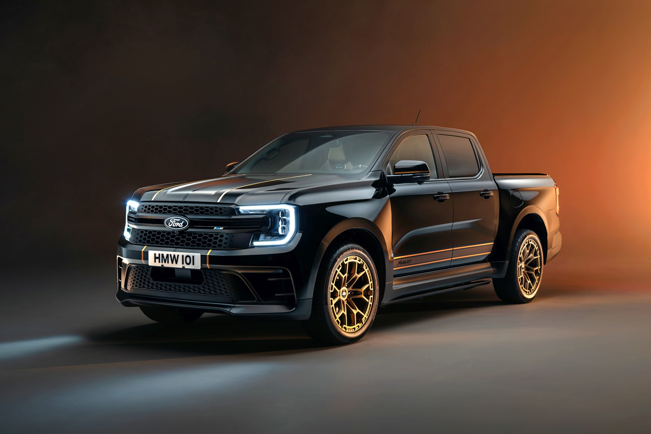 Ford Ranger MS-RT Champion Edition: Золотые Акценты для Уличного Гиганта