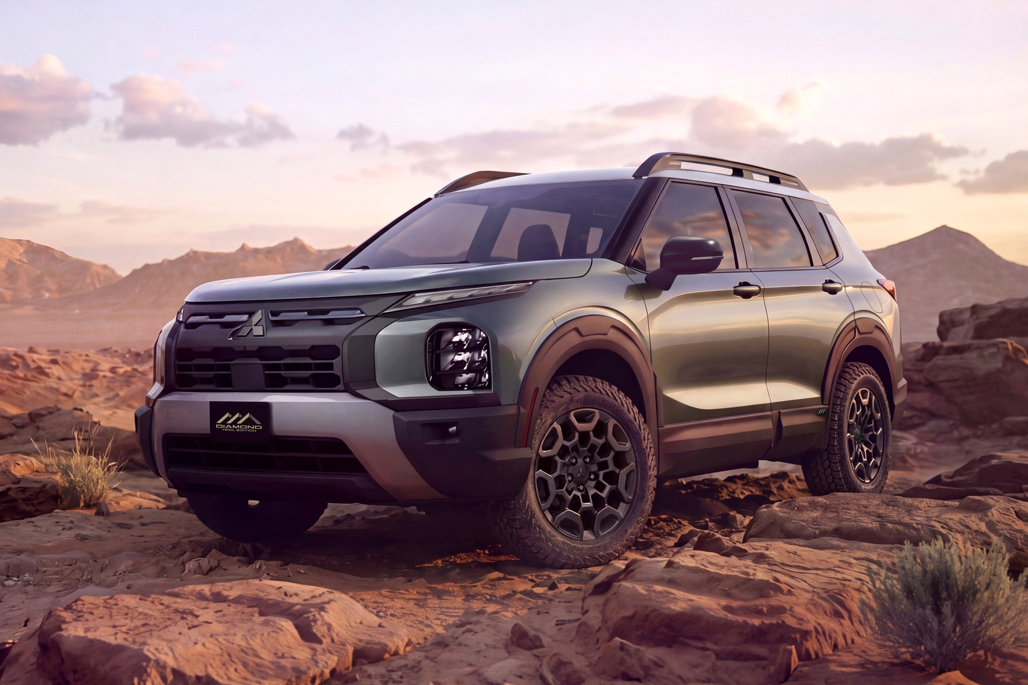 Mitsubishi представляет новый Outlander Diamond Trail Edition: идеальный внедорожник для приключений